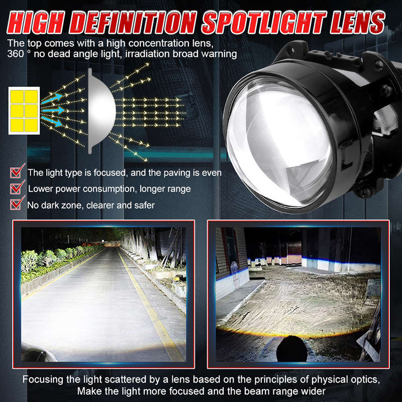 Car Lights Model 2Pcs 6.35Cmws