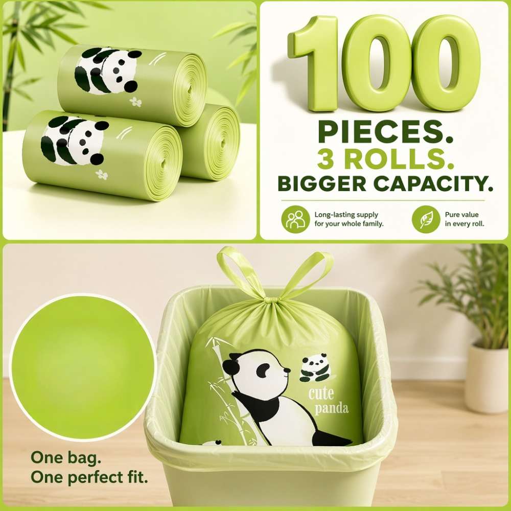 Trash Bagbamboo Panda
