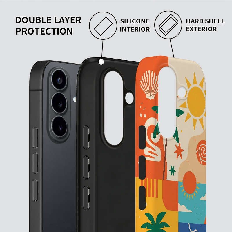 Phone Case Mixed Color 1 Compatible Model Galaxy A56
