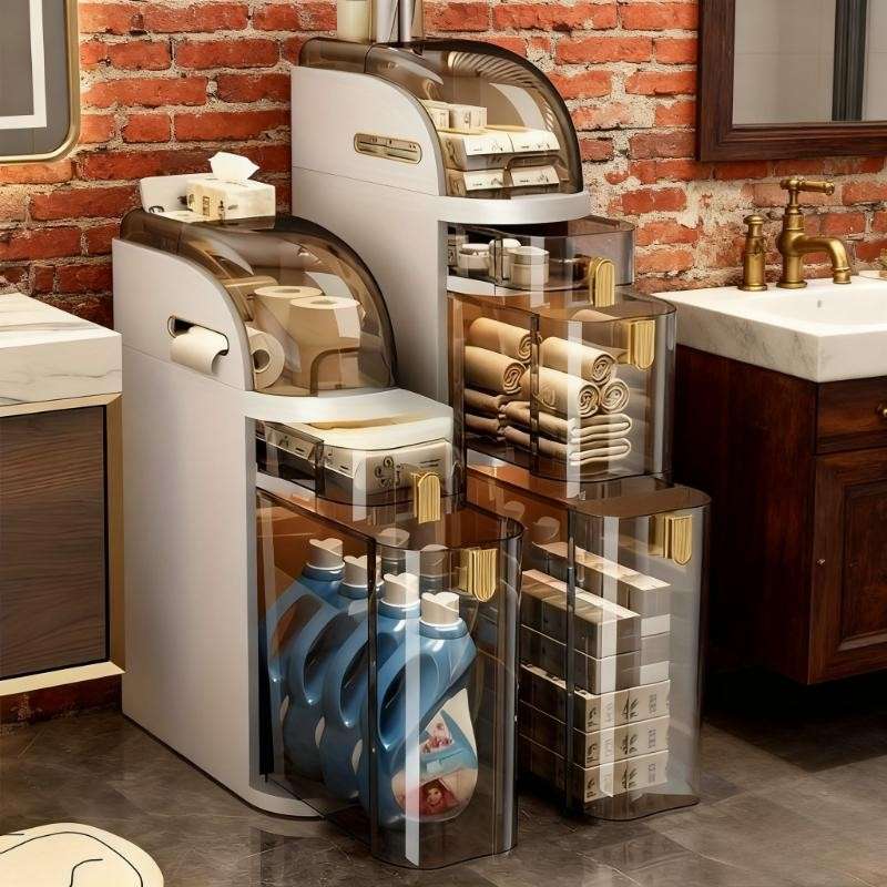Bathroom Storage Rack Color Modern Style Three Layers Modelfggfp5064