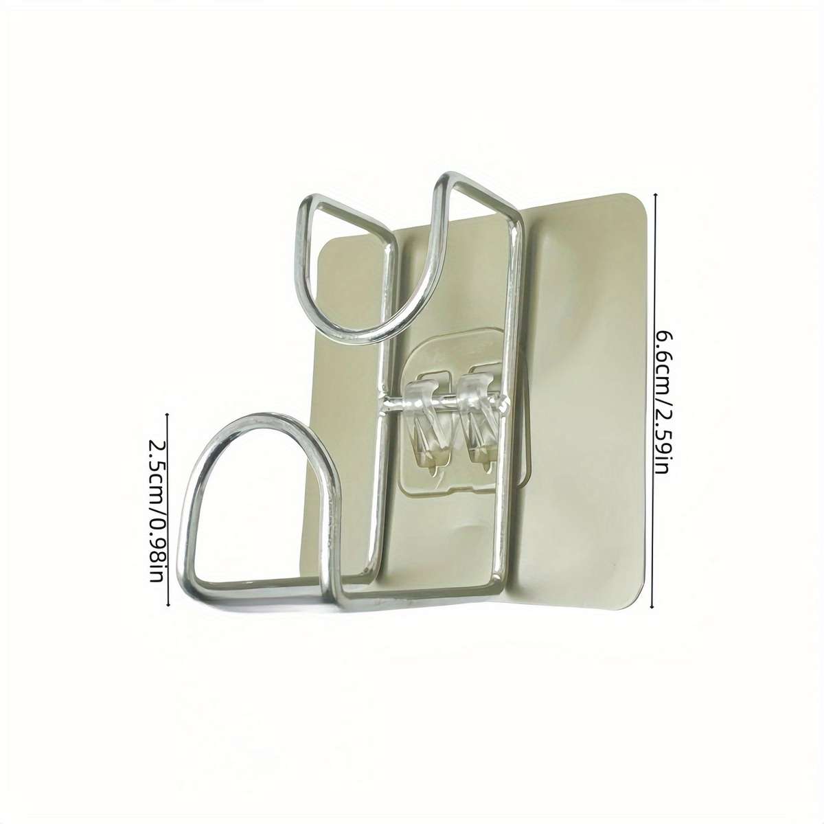 1 Stainless Steel Foldable Wall Hanging Hooks ing Required