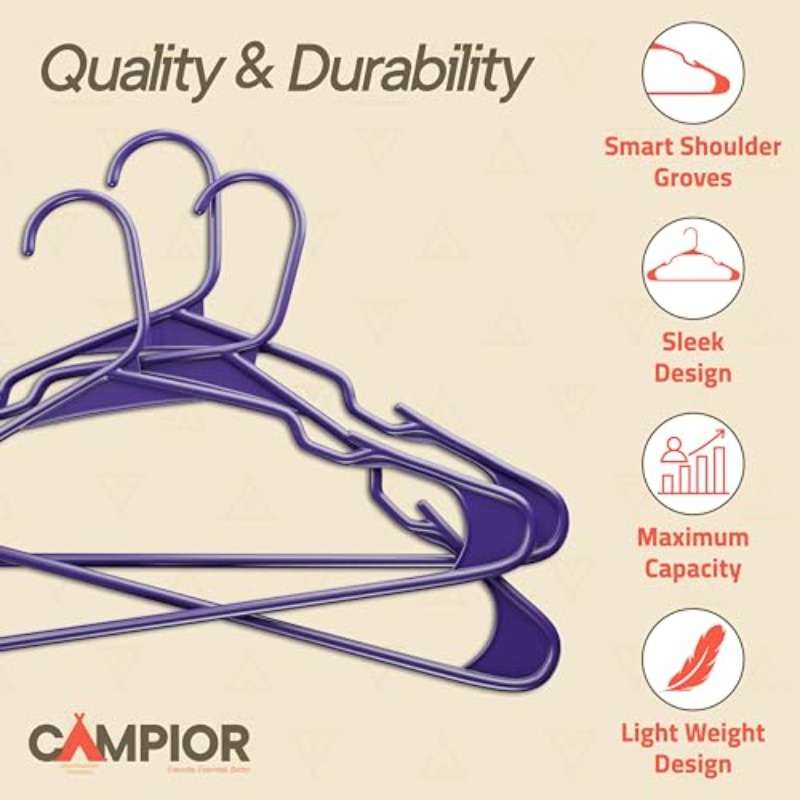 Coat Hanger Color Purple