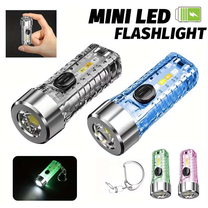 Durable 1Pc Usb Rechargeable Led Flashlight With Multi Daily Reliable Solution