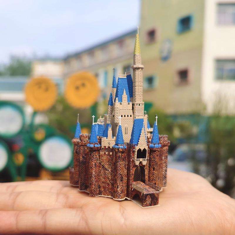 Building Toy Architectural Model Toy Set Color Color