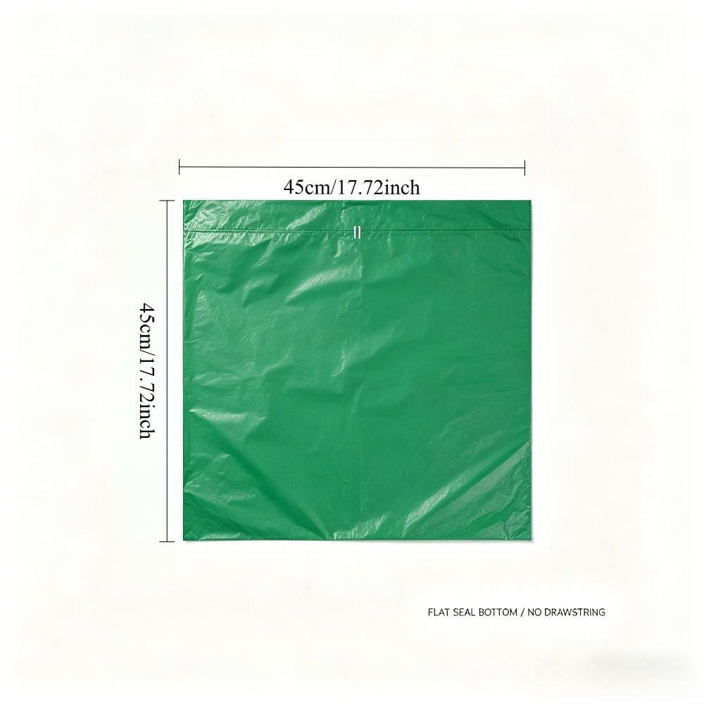 Trash Bag5 Rolls100 Sheets Green