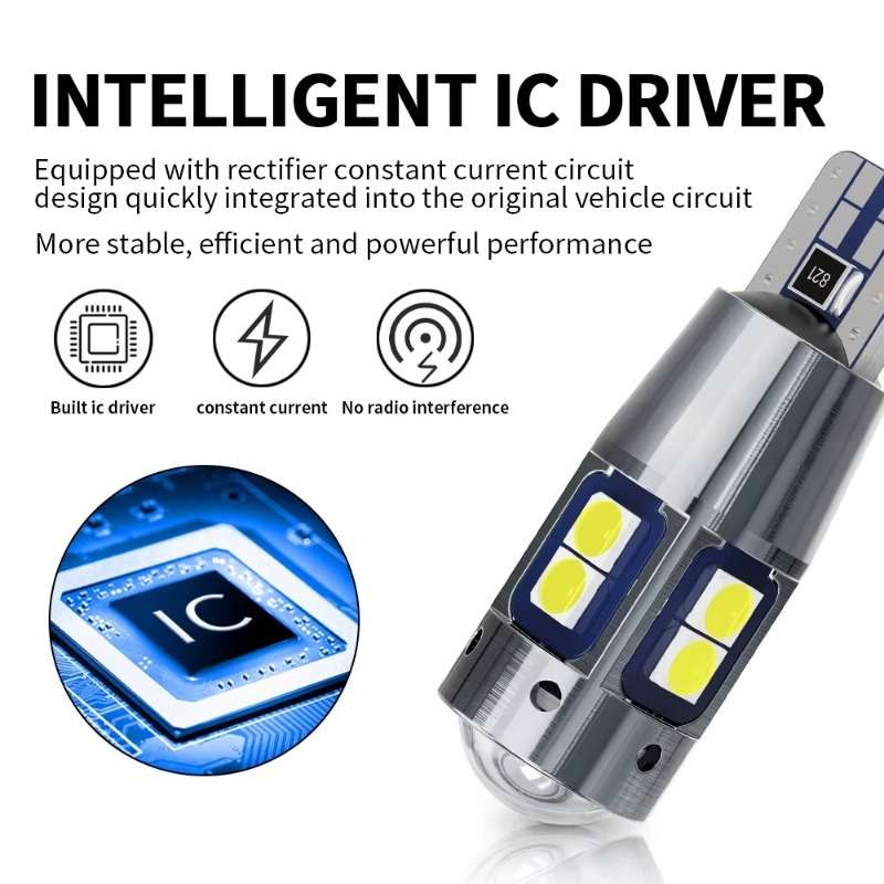 Car Lights Color White Quantity 4Pcs