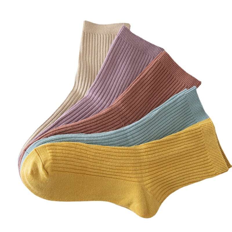 Women S Socks Color 5 Pairs Of Black Size Onesize