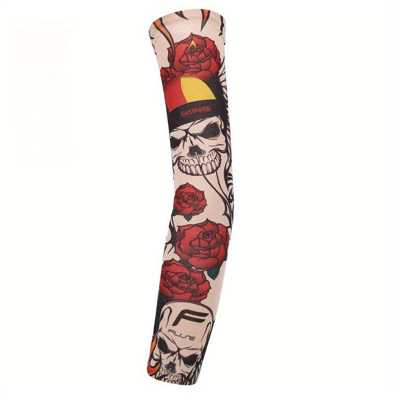 2Pcs Comtable Seamless Tattoo Sleeve