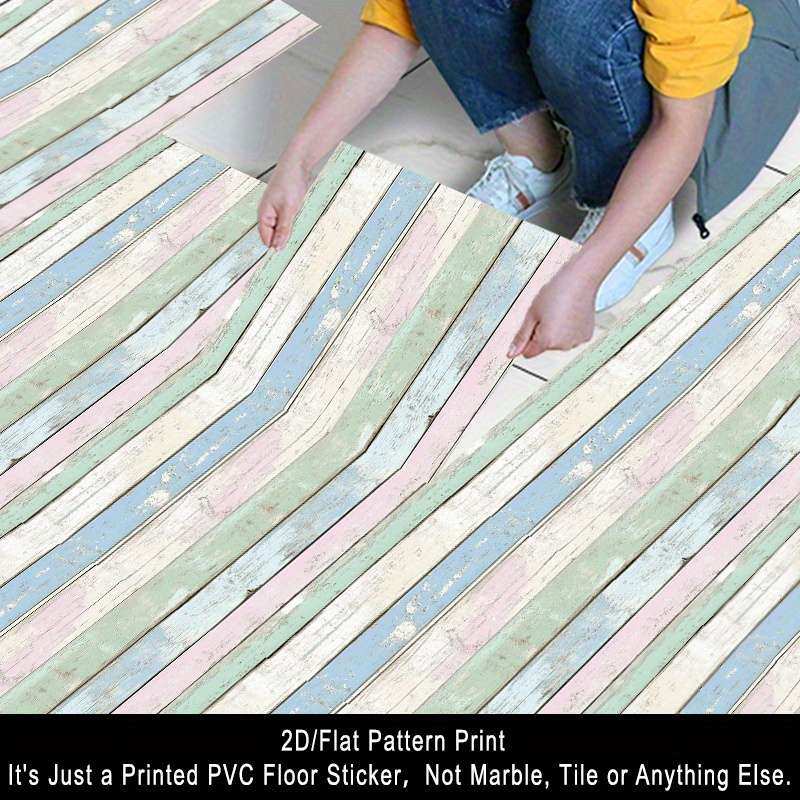 Self Adhesive Floor Stickers 11.81X11.81In30Cm