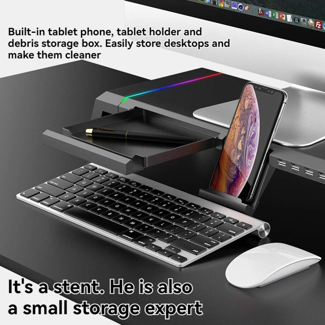 Computer Stand  Color White Model Regular