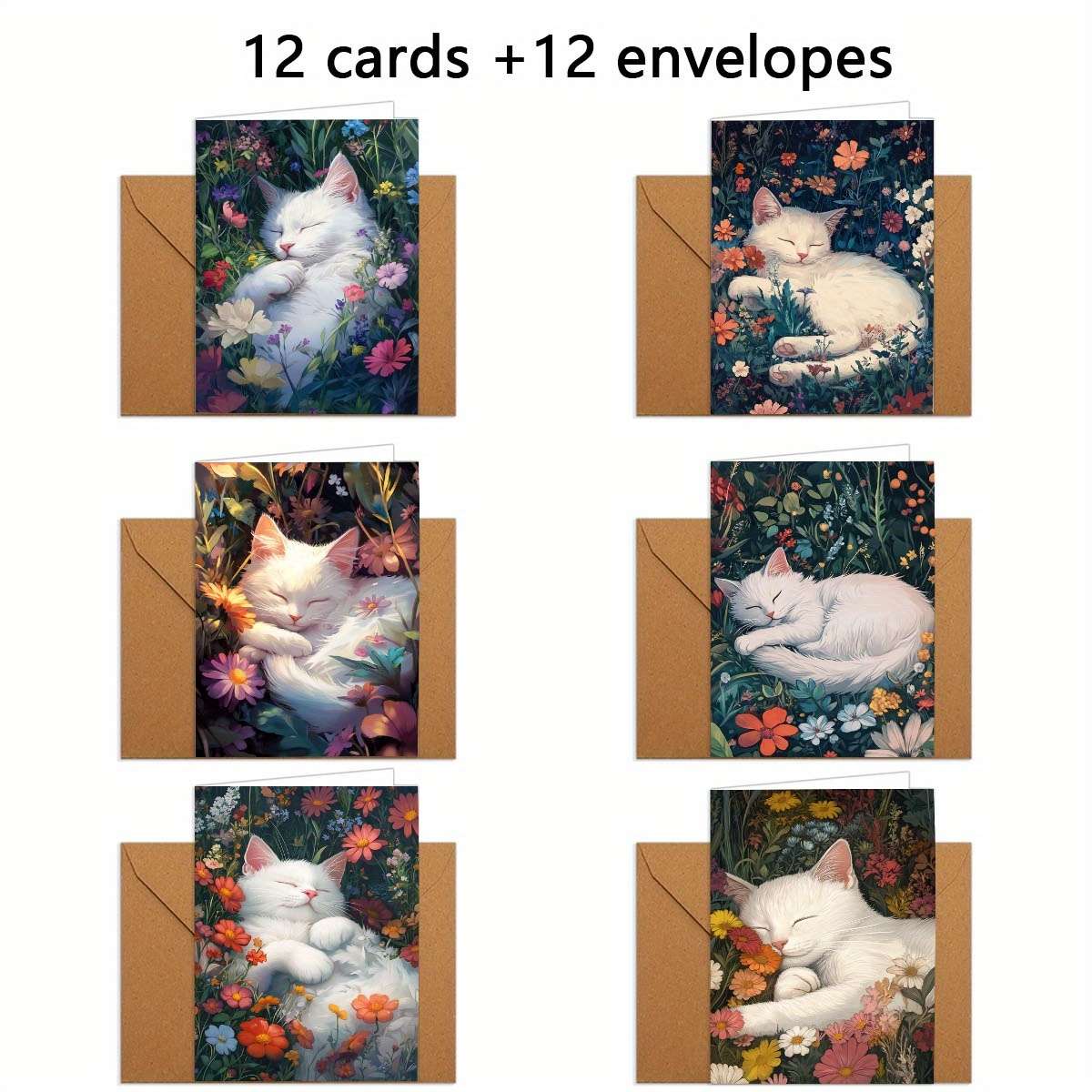 Greeting Cards Quantity 6Pcs