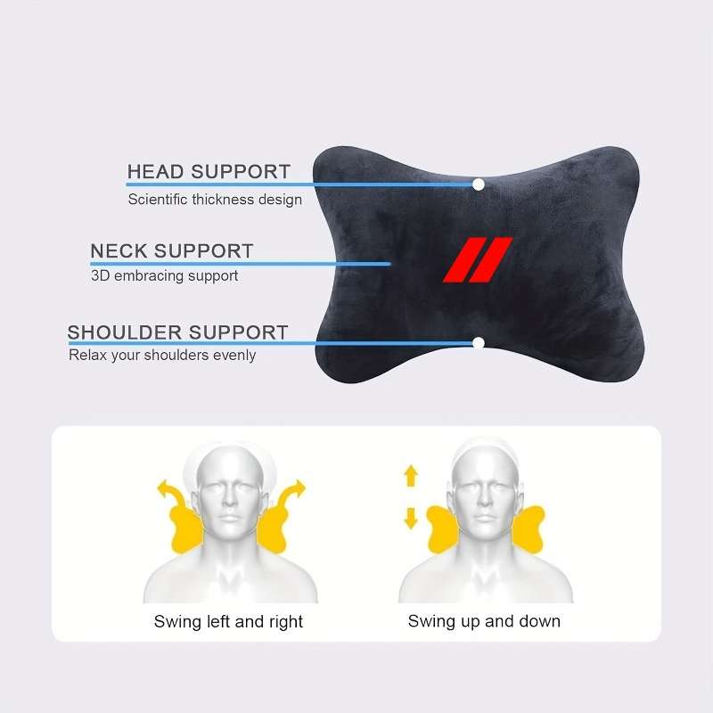 Car Seat Cushion Black Quantity 2Pcs