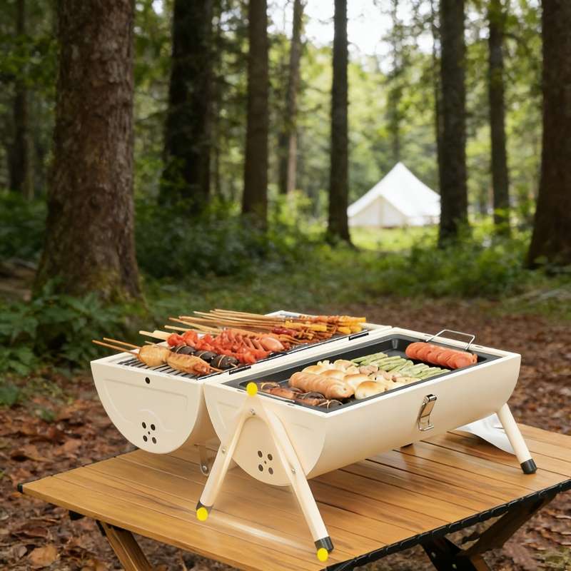 Barbecue Grill Color Black