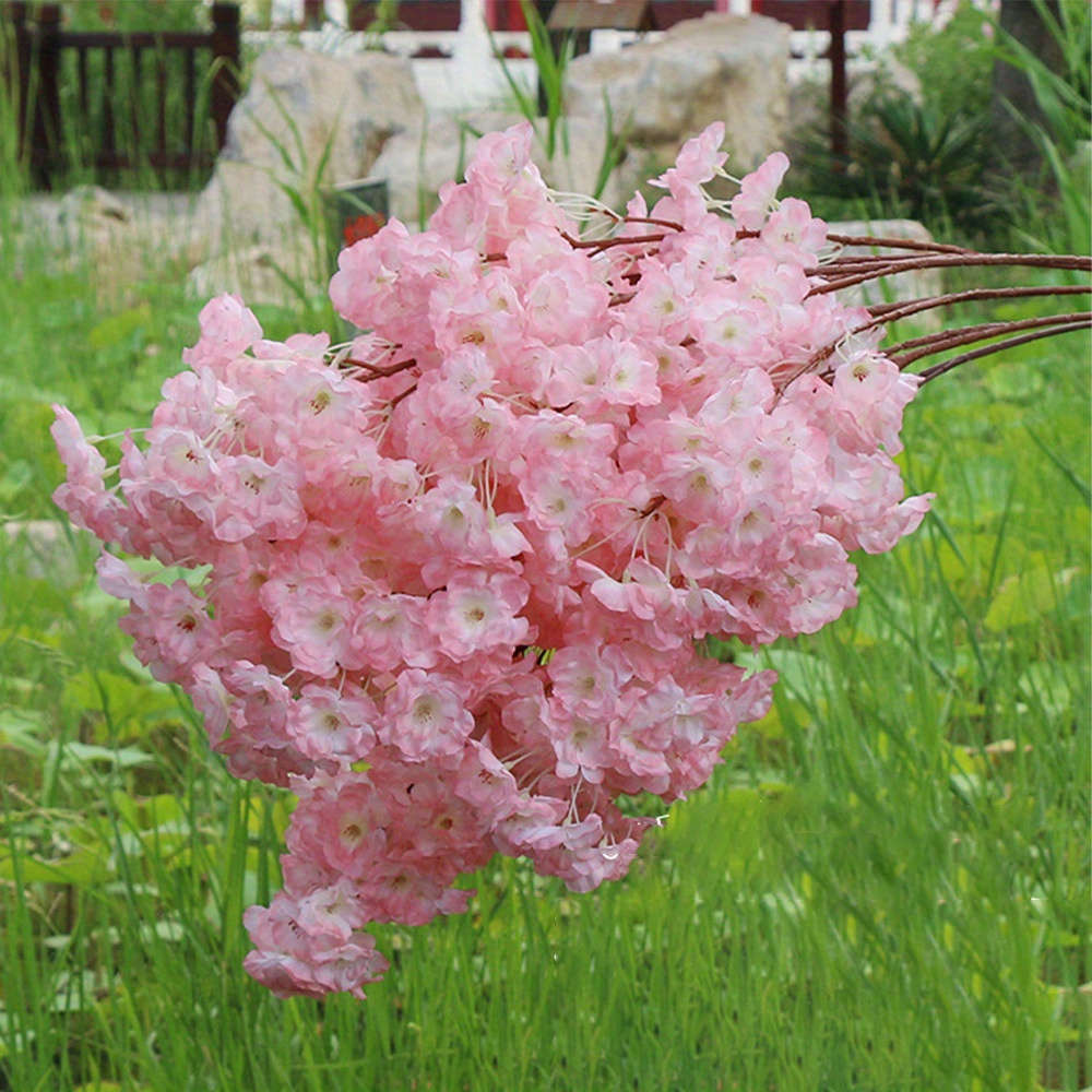 Simulated Flower Color White Quantity3Pcs