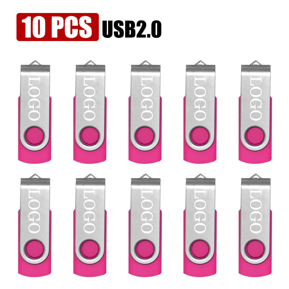 Usb Flash Drive Color Pink Storage 2Gb