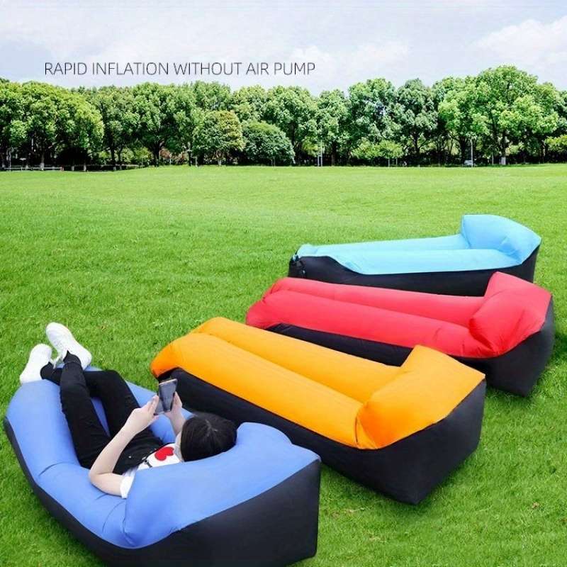 Premium Versatile Air Mattress Portable Inflatable Couch Outdoor Use Inflatable