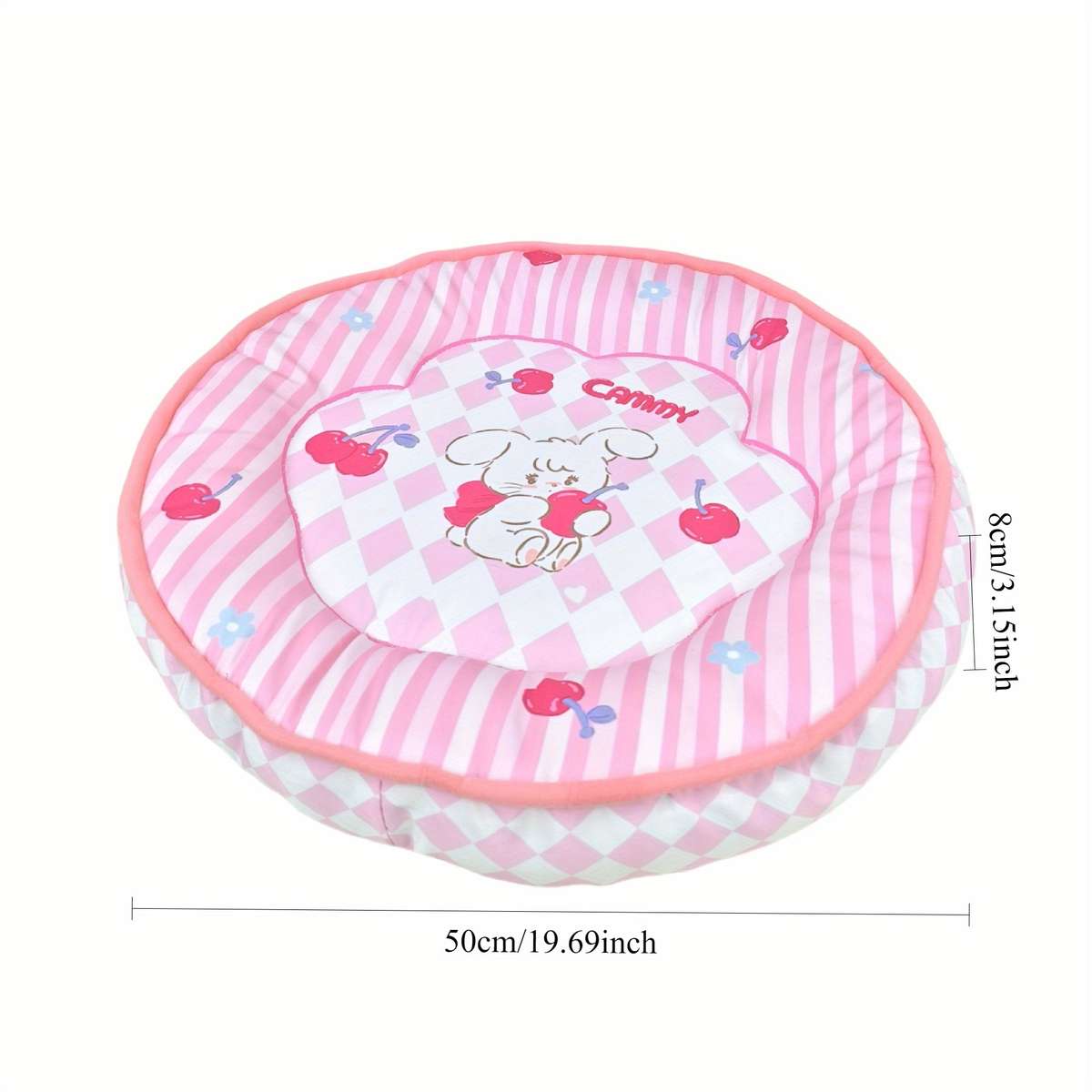 Pet Supplies Color Diameter 50Cm Size Blue Plaid