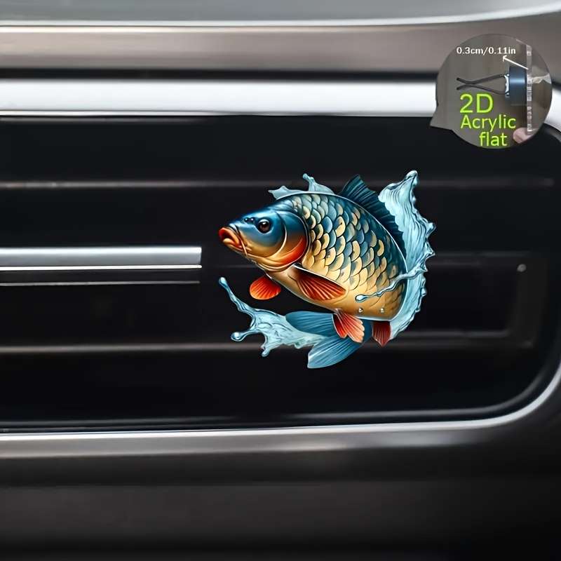 Car Interior Decor Style Small Fish