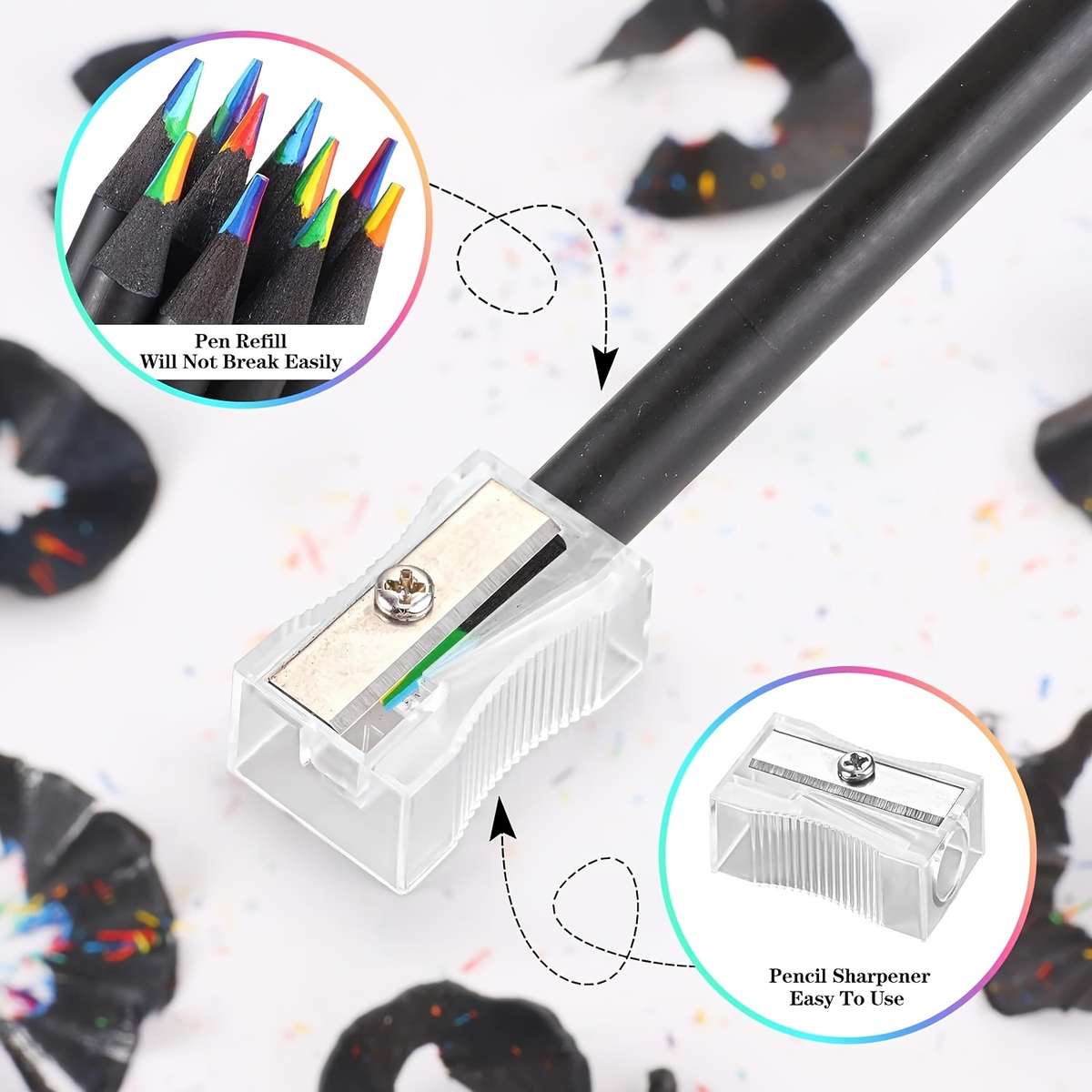 Pen Quantity 7Color Rainbow Pen