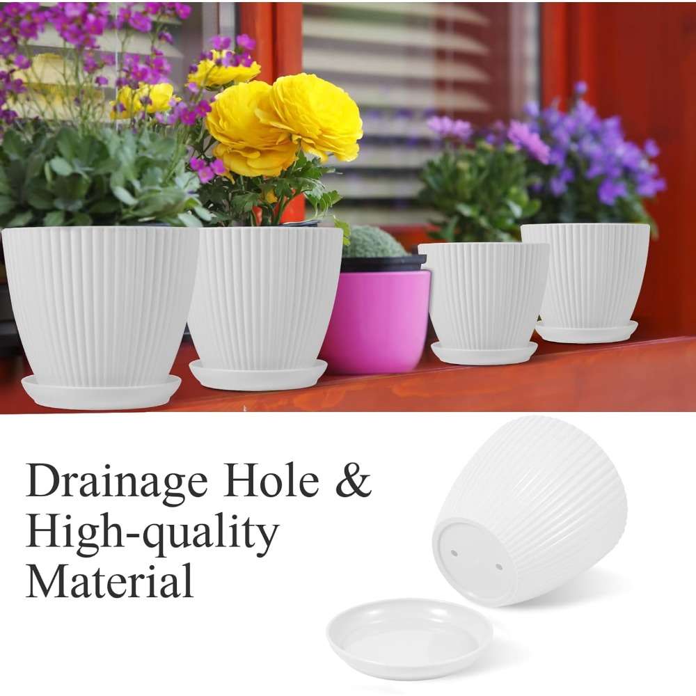 Flowerpot Quantity 6 Pcs