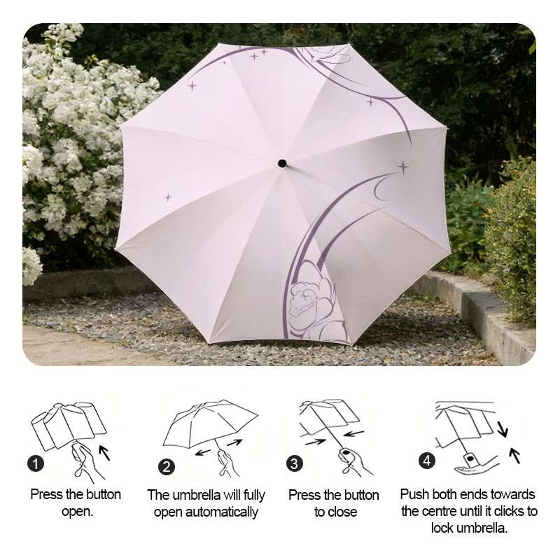Umbrella Color Internal Black Model8 Bones