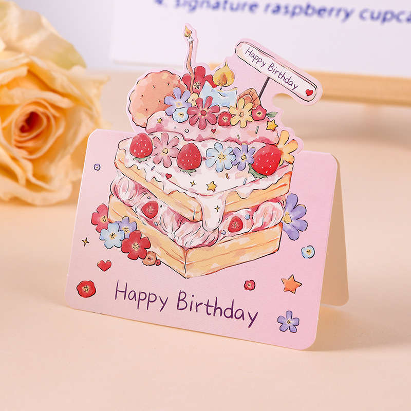 Greeting Cards Color Style5 Size 10Pcs