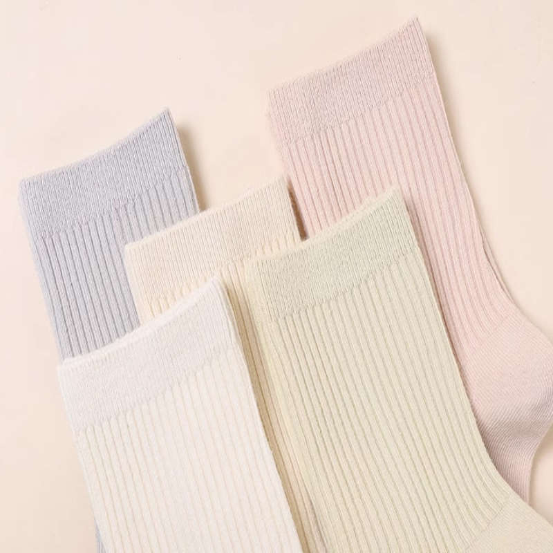 Women S Socks Color Color G Combination 5 Pairs Color Random Size Onesize