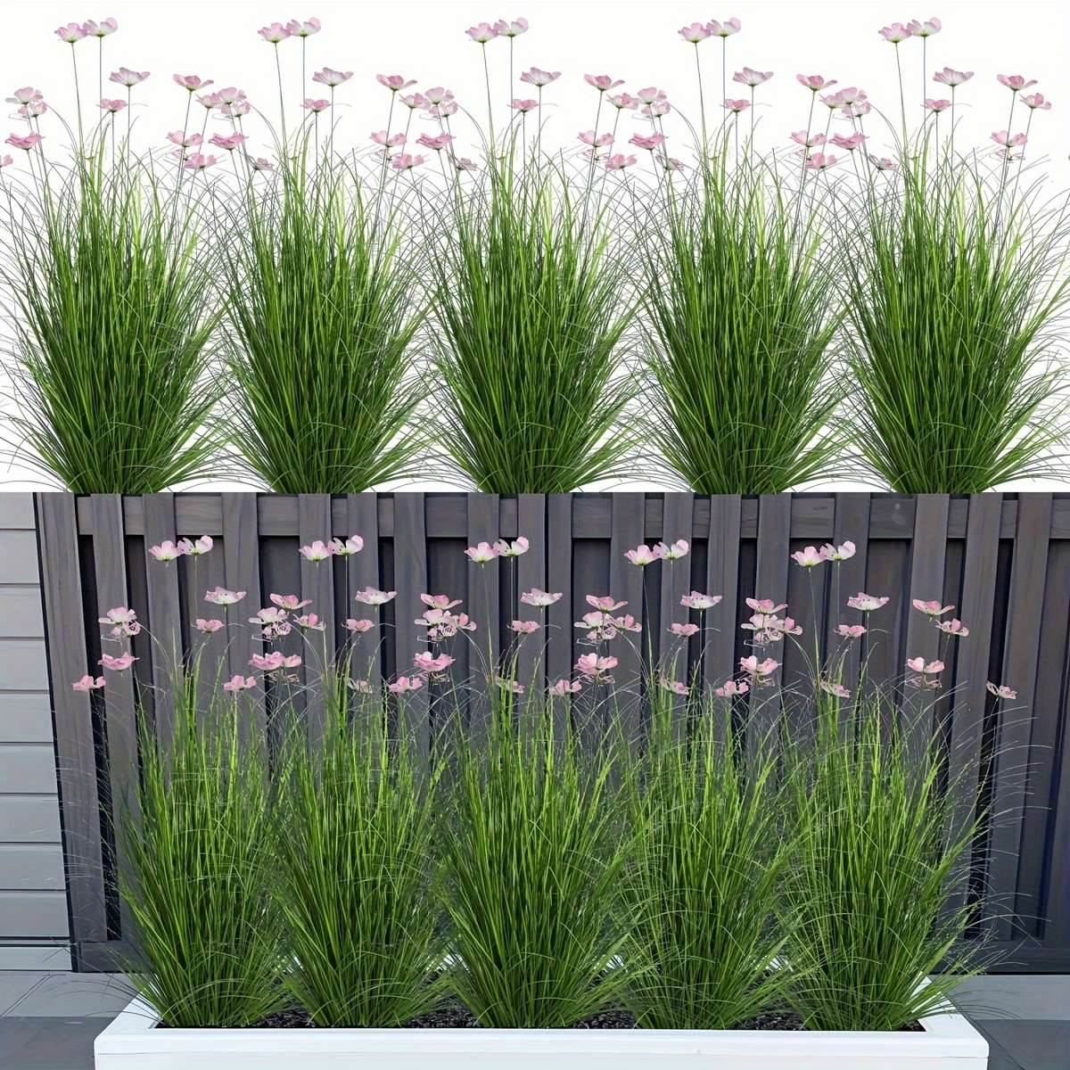 Simulated Flower Style Modern Style Items5Pcssimulated Grass