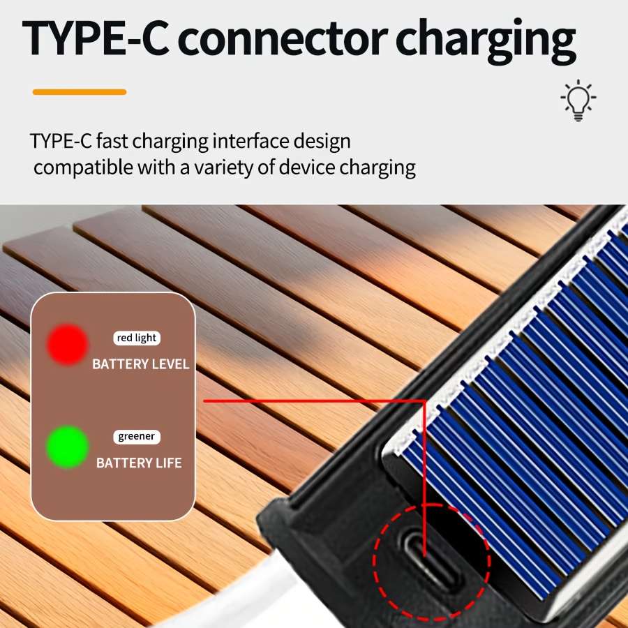 Solar Emergency Lights Quantity 2Pcs
