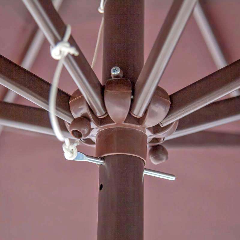 Sun Umbrella Color Brown Without Base Size2.5X2.5