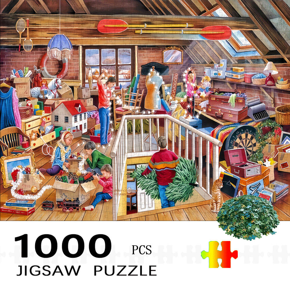 3D Building Model Puzzle Set Size 50Cm X 70Cm 19Inch X 27In
