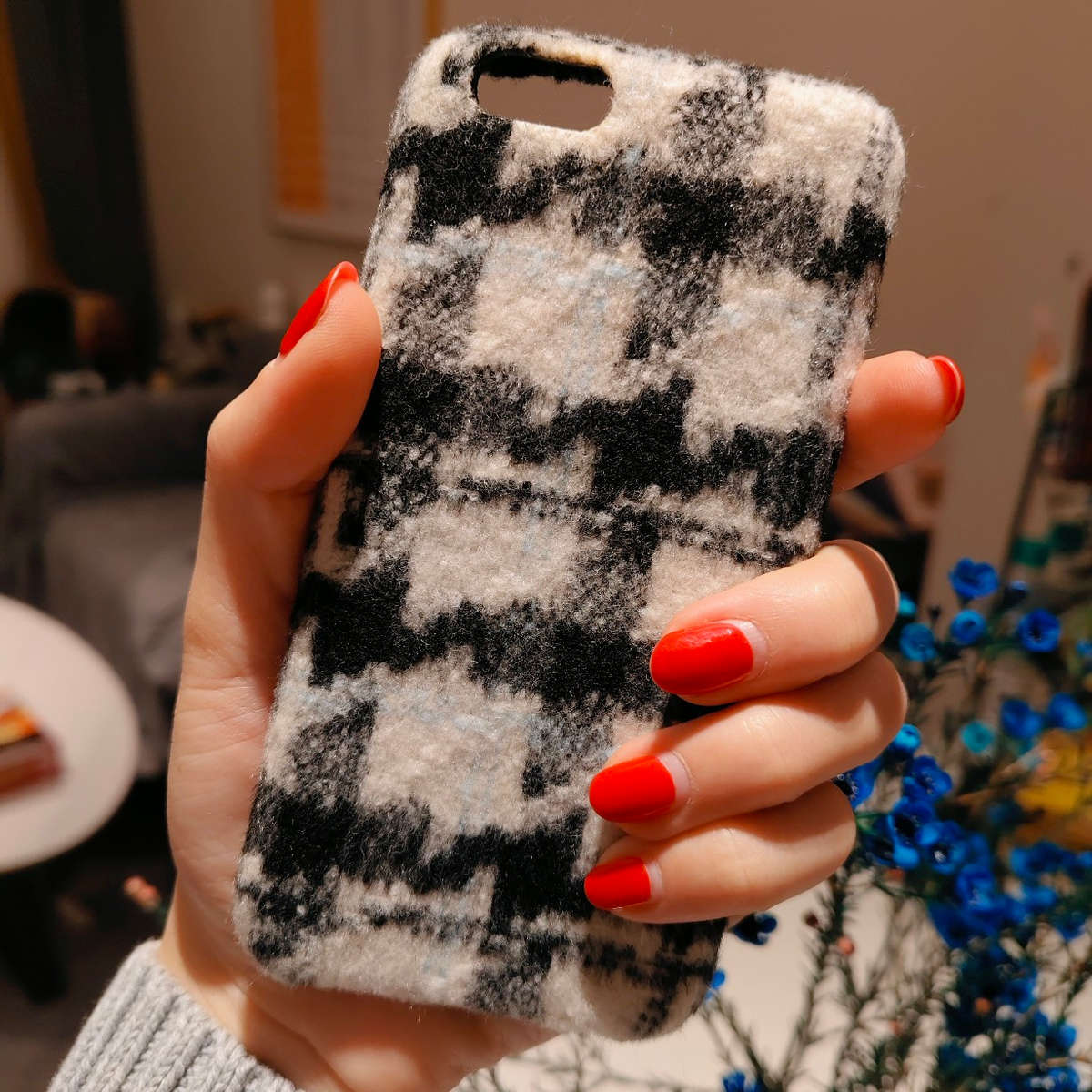 Black For iPhone Phone Case