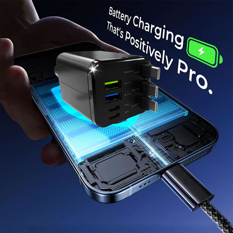 Charger Color Black 1Pc