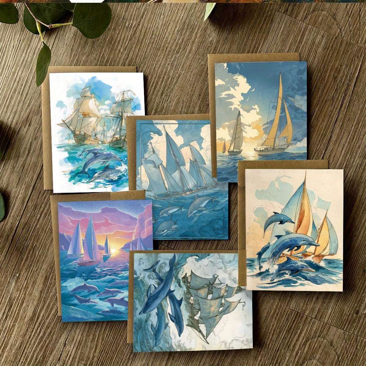 Greeting Cards Quantity 6Pcs