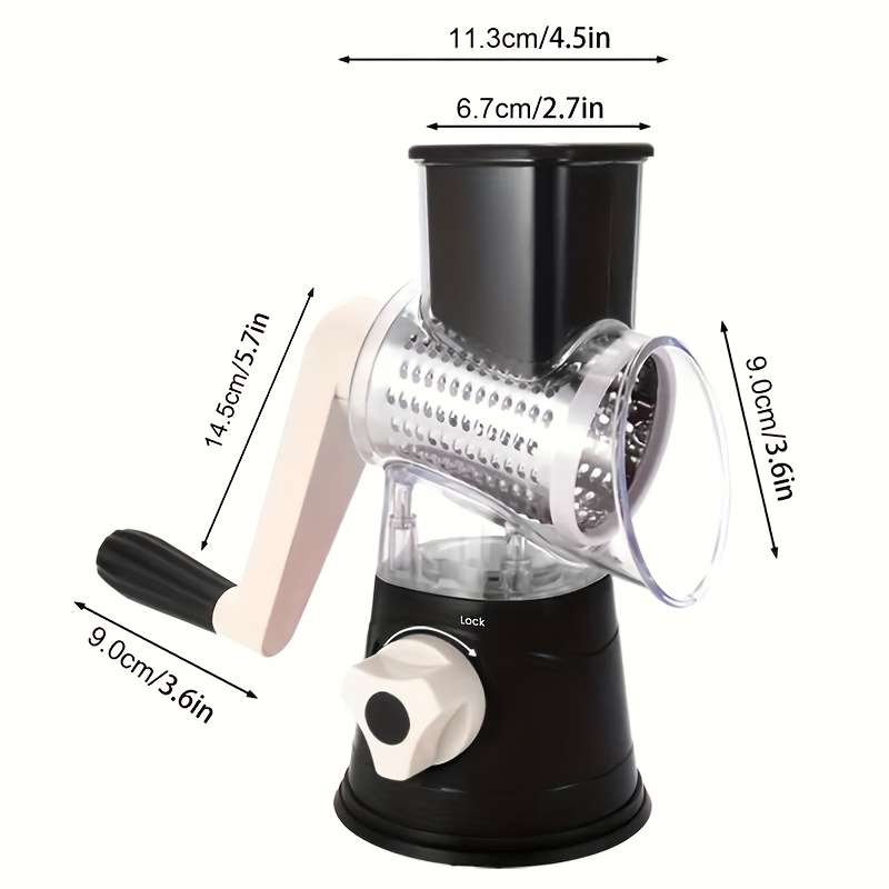 Peelercolor 3 In 1 Vegetable Cutter-Red