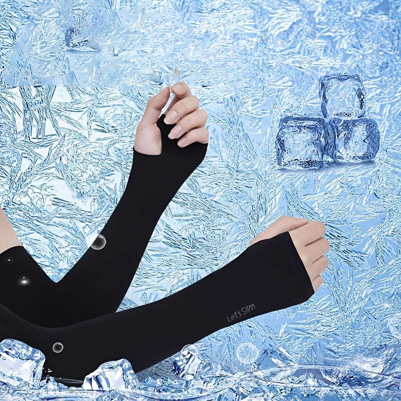 Sunscreen Sleeves Color Black