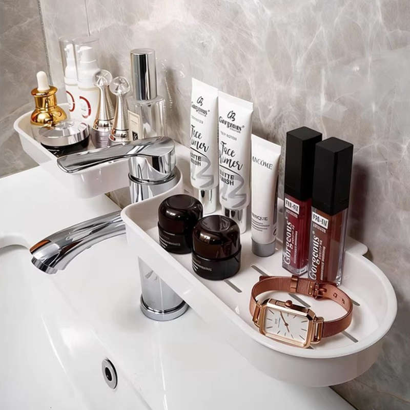 Bathroom Storage Rack Color White