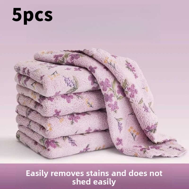 Rag Color Pink 5Pcs Size Small