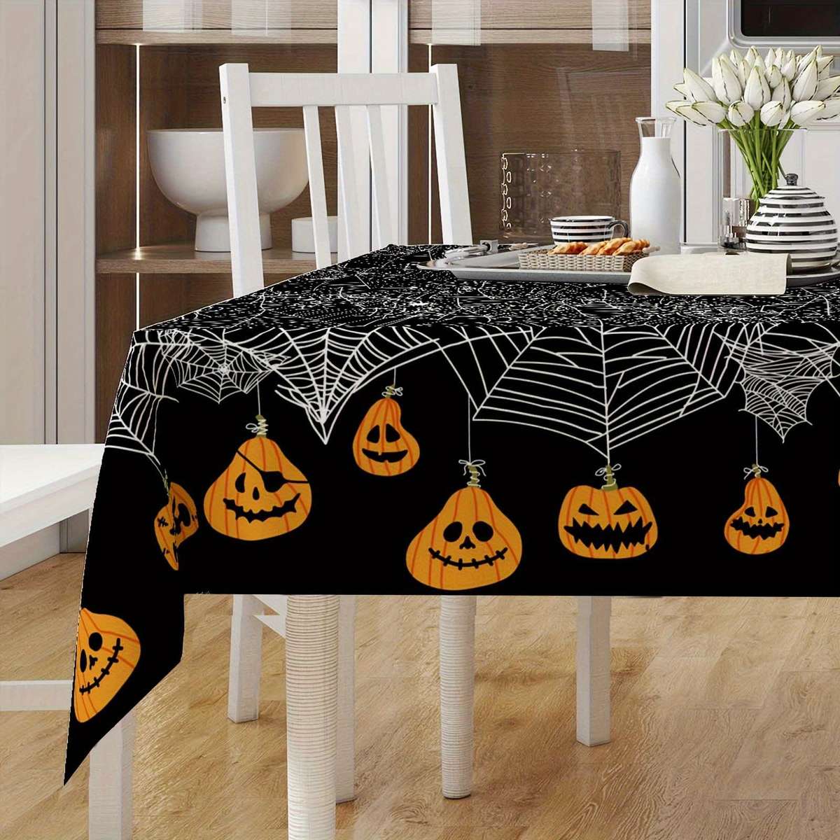 Halloween tablecloth decoration size 150x150cm