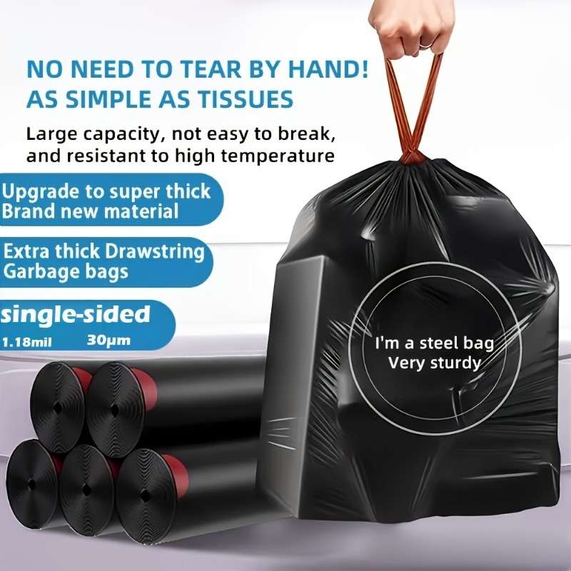 Trash Bagblack 1 Roll 100 Pcsstylehighend Good