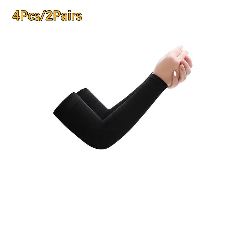 Sunscreen Sleeves Color Gray 2 Pairs Size One Size