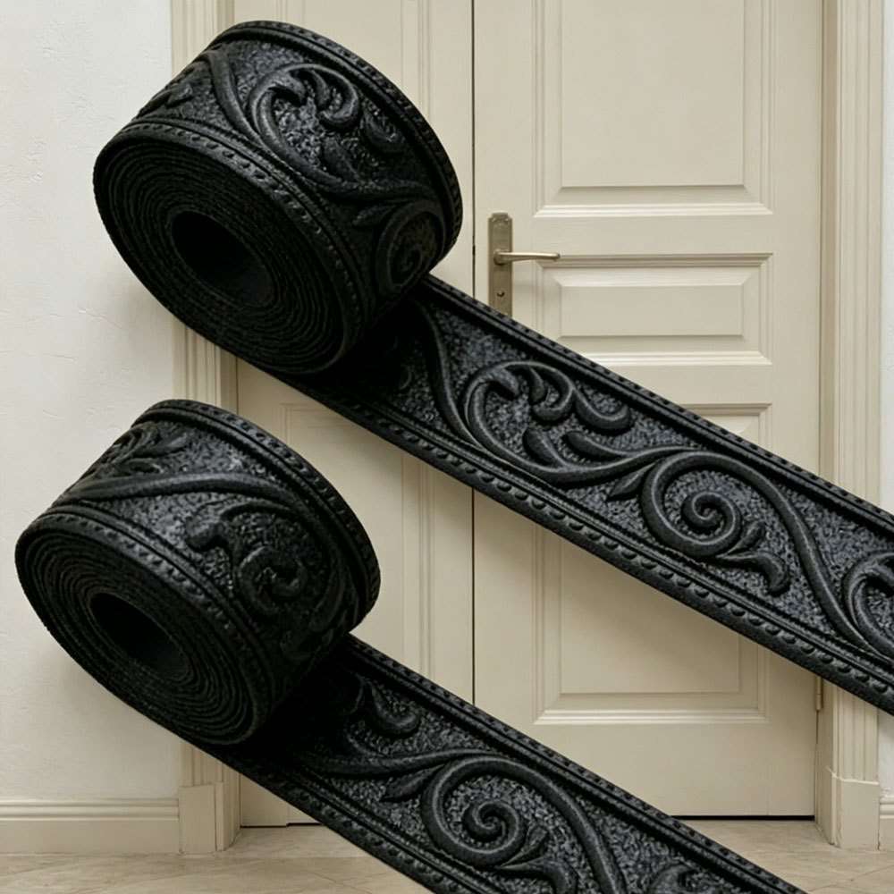 Skirting Board Black Storage 2Rolls