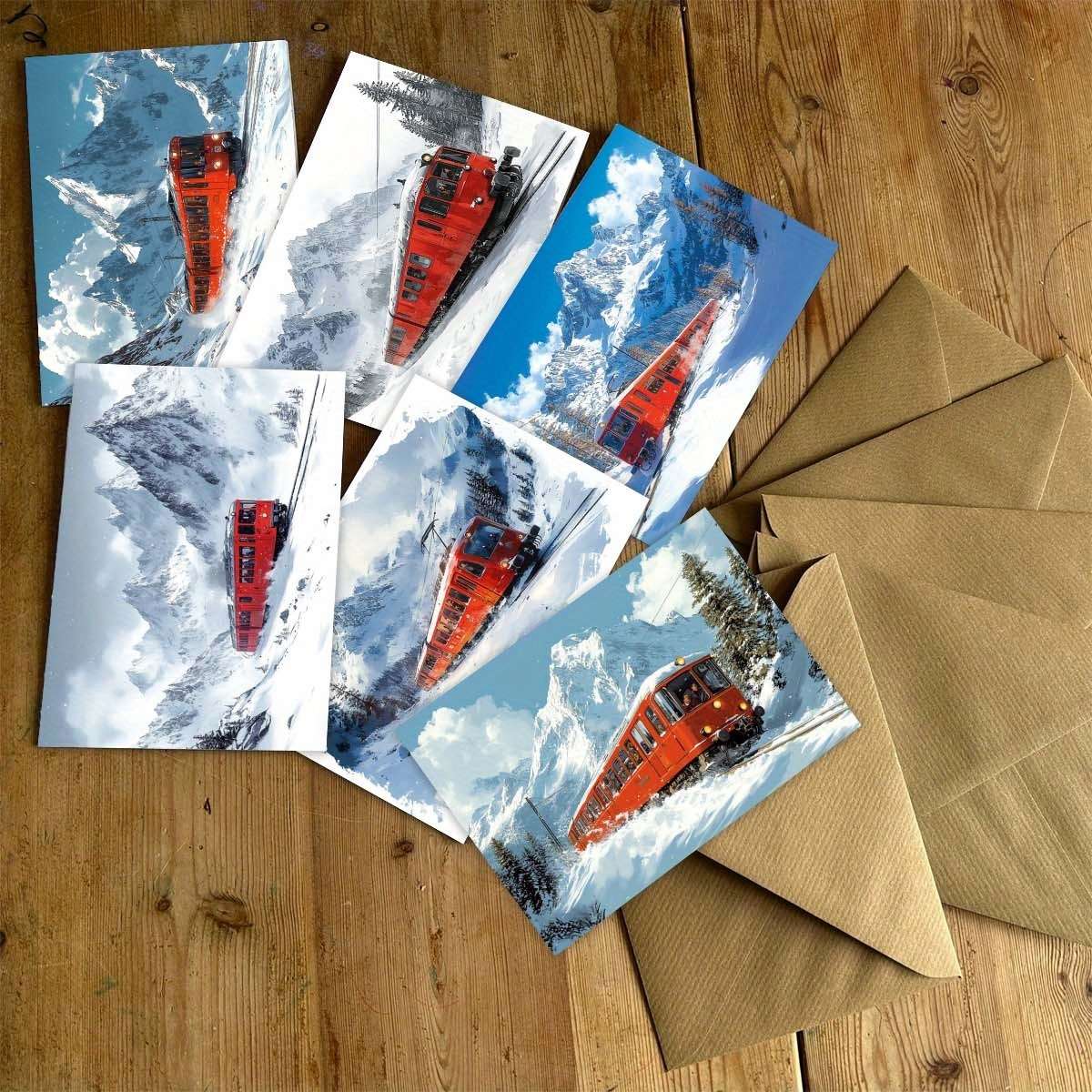 Greeting Cards Quantity 6Pcs