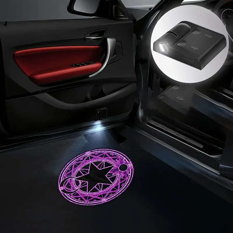 Car Lights Color 2Pcsblack