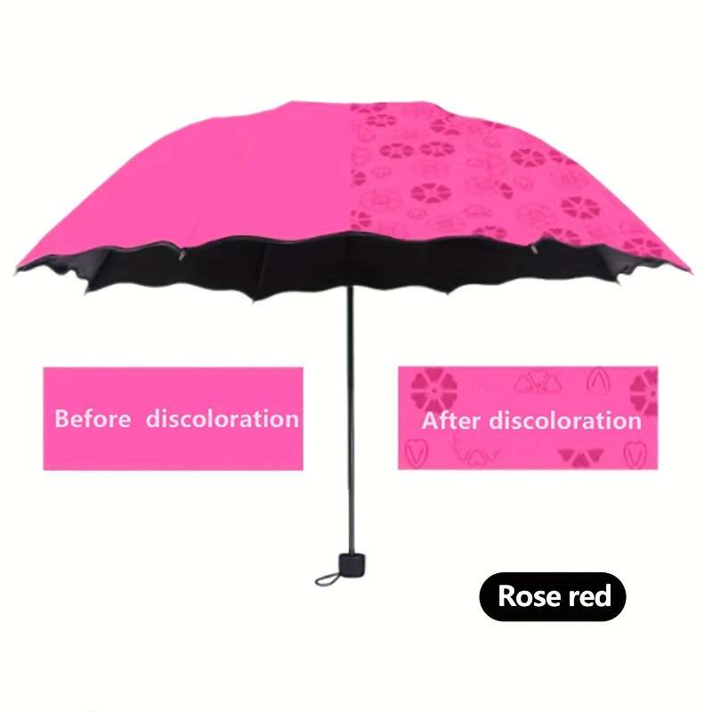 Umbrella Color 2Piece Set In Blue Umbrella And Storage Bag