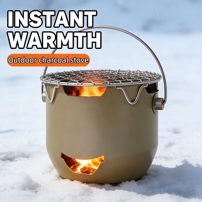 Barbecue Grill Color Olive Green