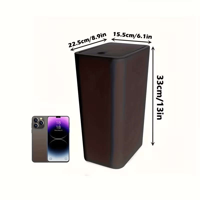 Garbage Can Color White D