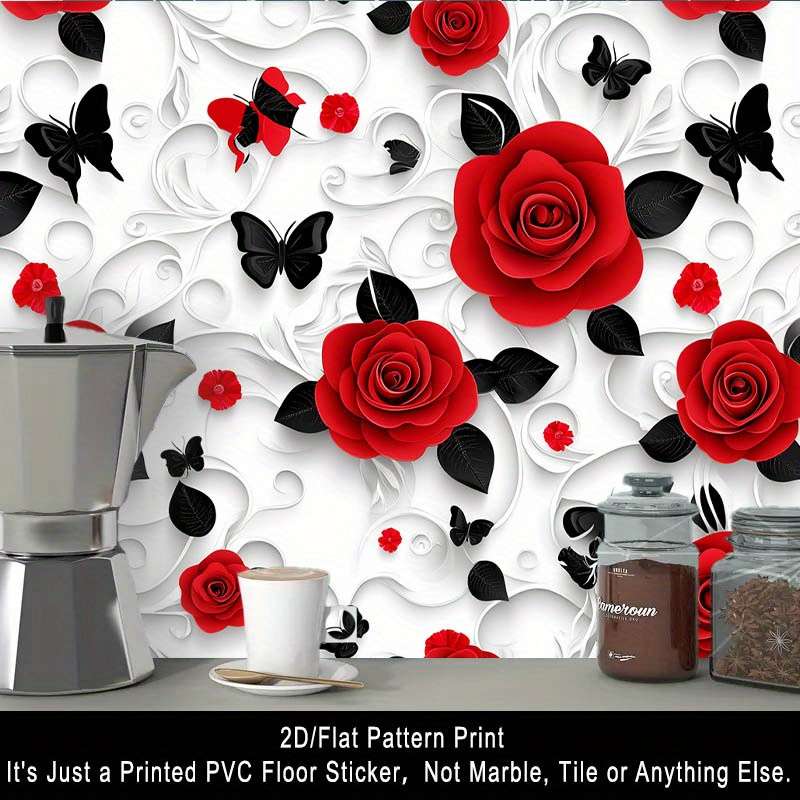 5PCS Modern Easy Install Flat Self Adhesive Vinyl Pvc Wall And Living Room 75X15