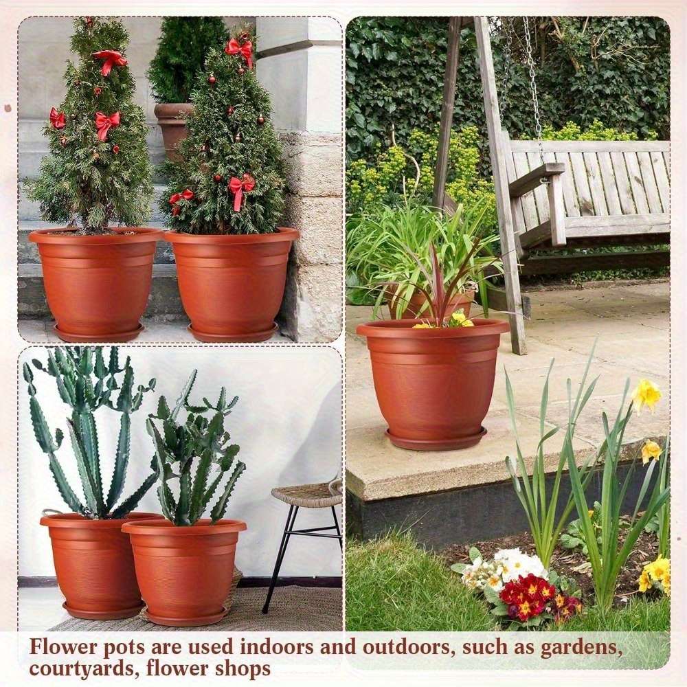 Flowerpot Size 25.4 Cm 5 Pack