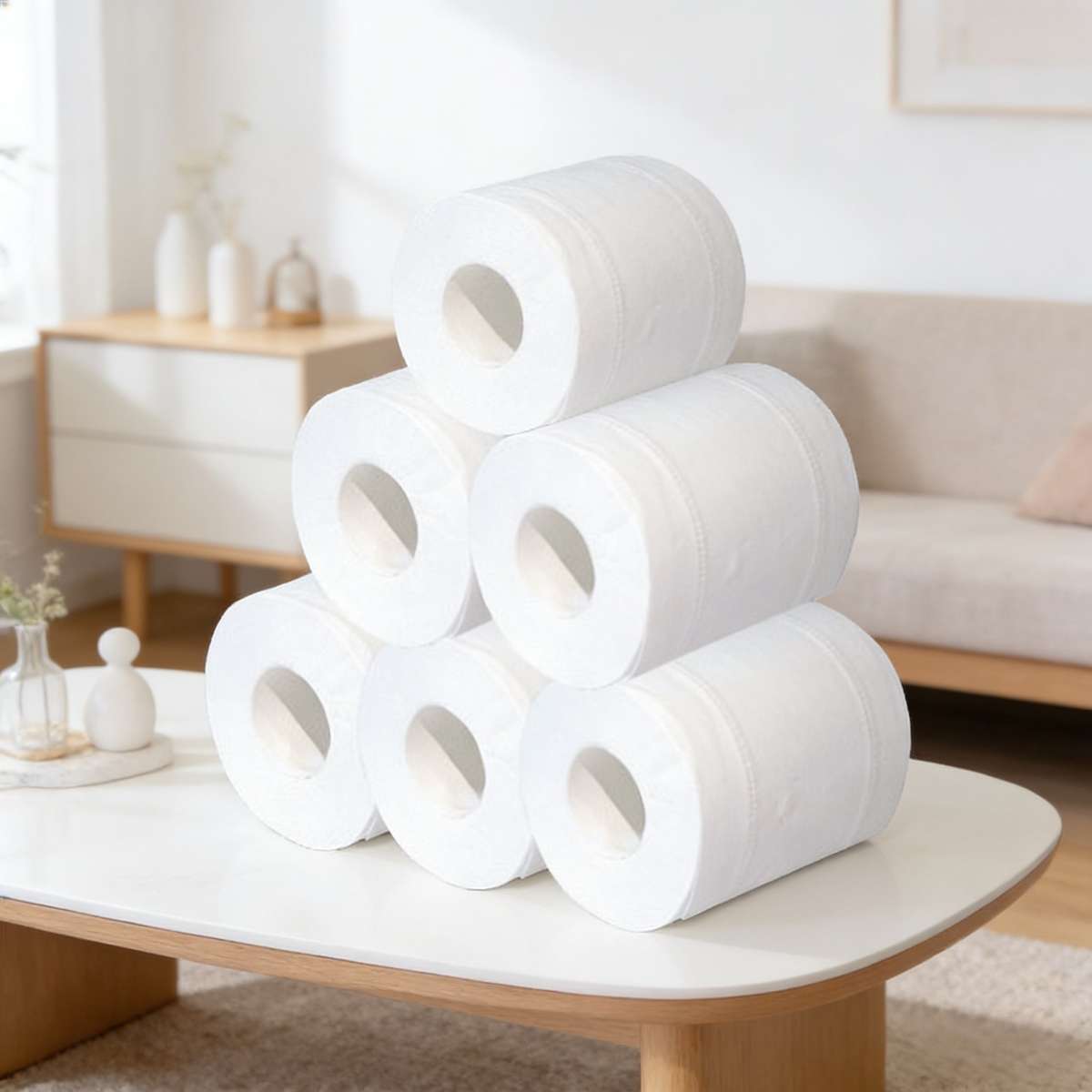 Toilet Paper Quantity 3Pcs